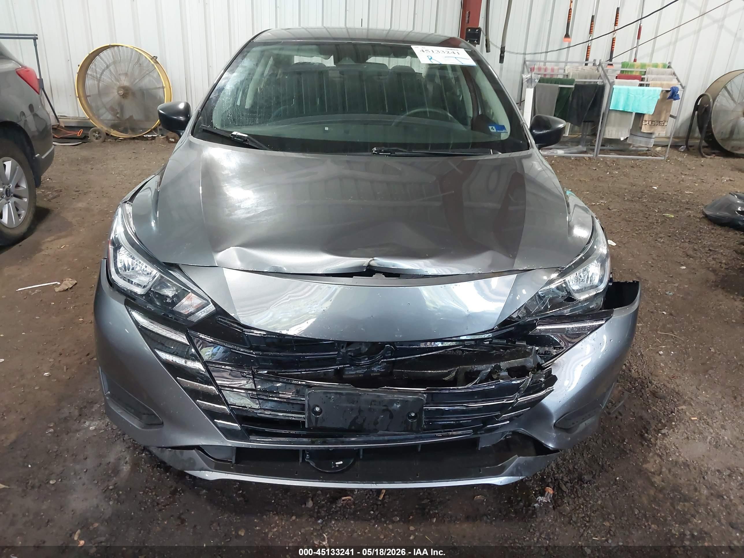 2024 Nissan Versa 1.6 S Blue vin: 3N1CN8DV5RL869151