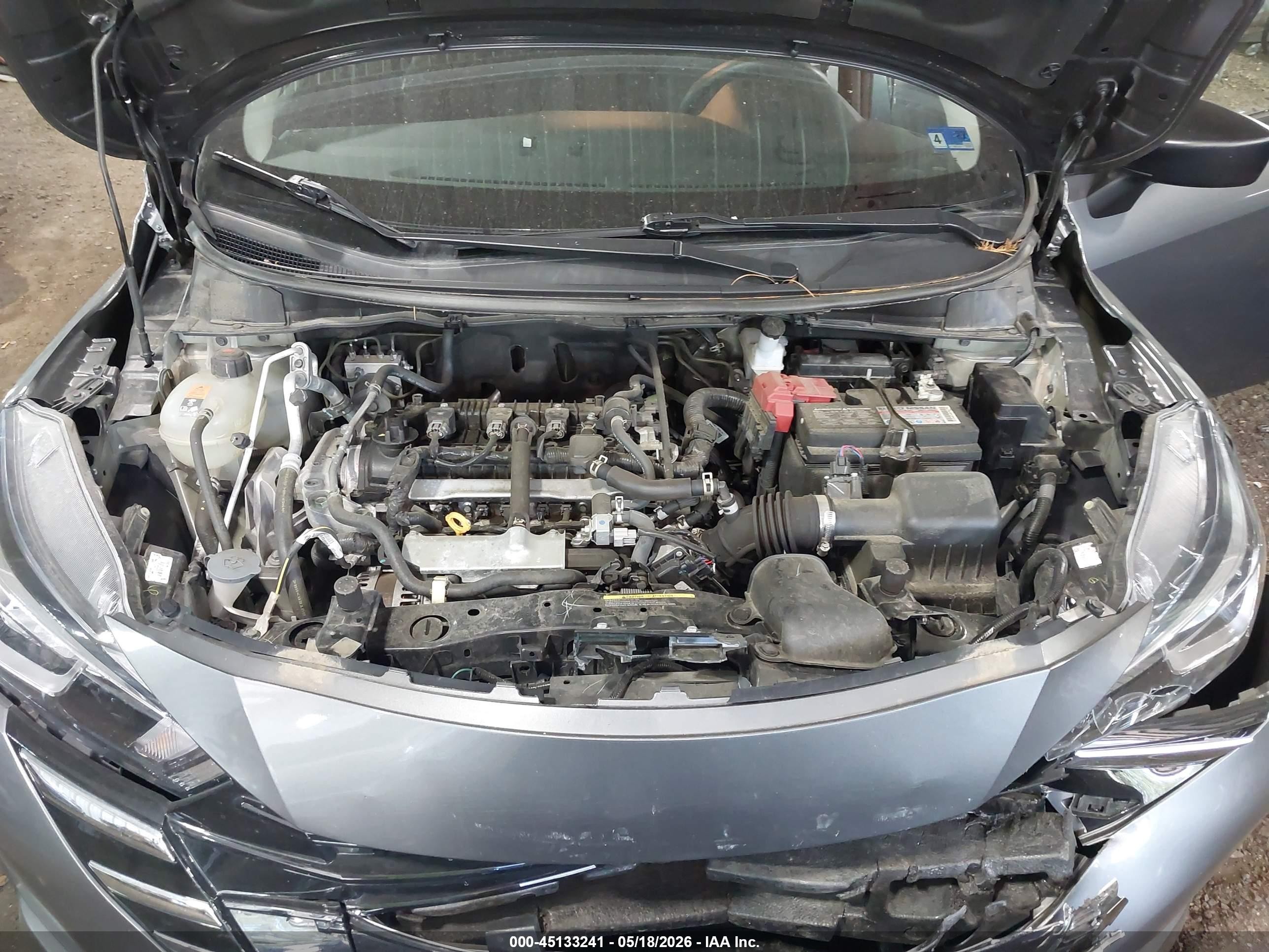 2024 Nissan Versa 1.6 S Blue vin: 3N1CN8DV5RL869151