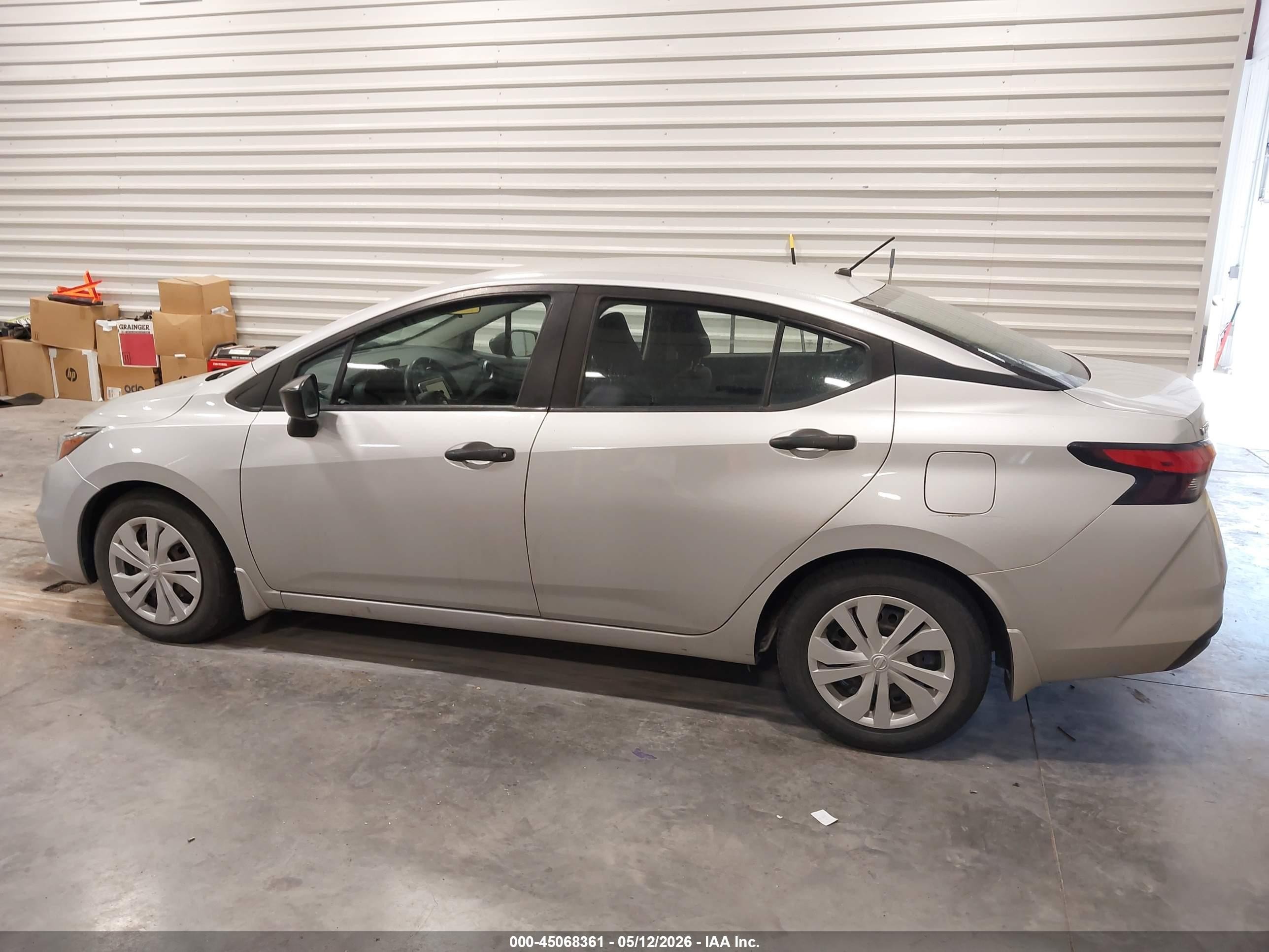 2020 Nissan Versa S Xtronic Cvt Silver vin: 3N1CN8DV6LL818913