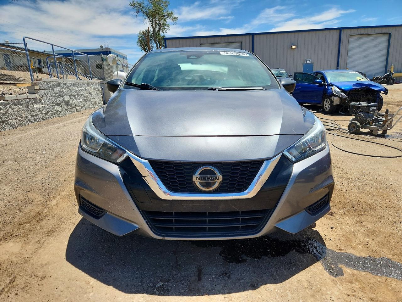 2020 Nissan Versa S Gray vin: 3N1CN8DV6LL834707