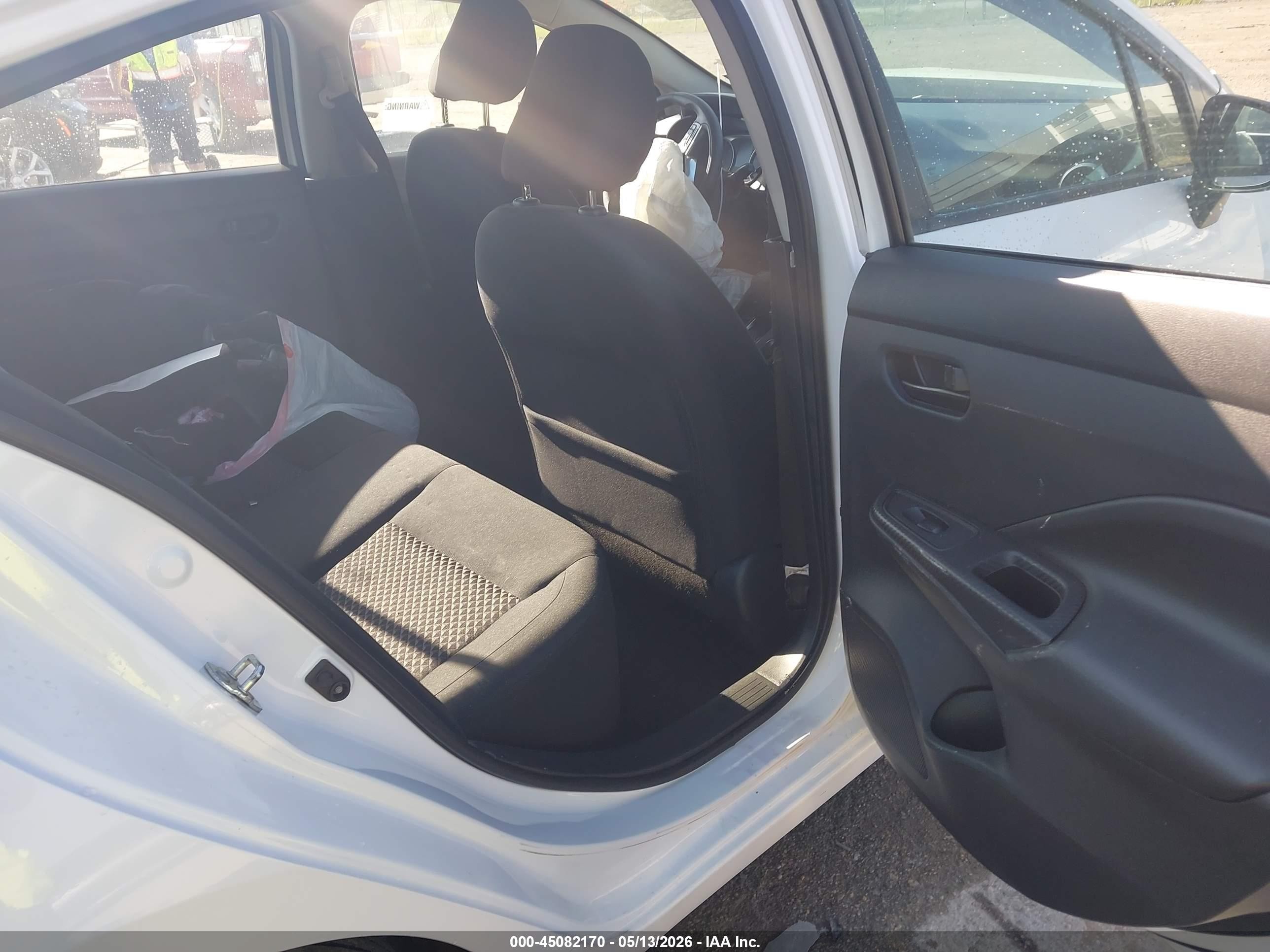 2020 Nissan Versa S Xtronic Cvt White vin: 3N1CN8DV6LL837994