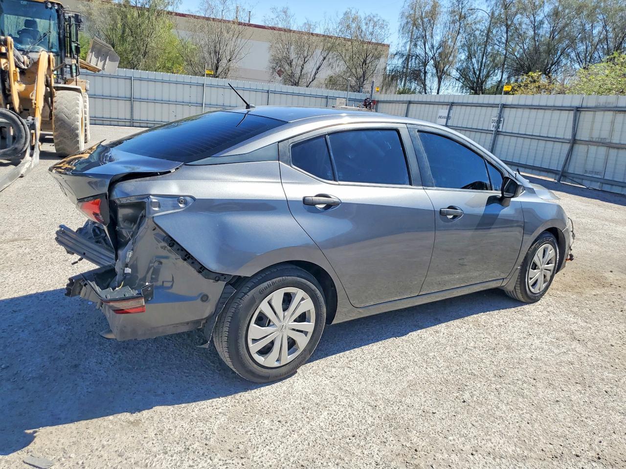 2021 Nissan Versa S Gray vin: 3N1CN8DV6ML815575
