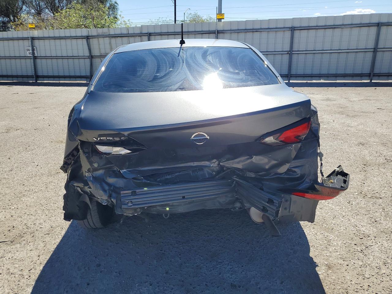 2021 Nissan Versa S Gray vin: 3N1CN8DV6ML815575