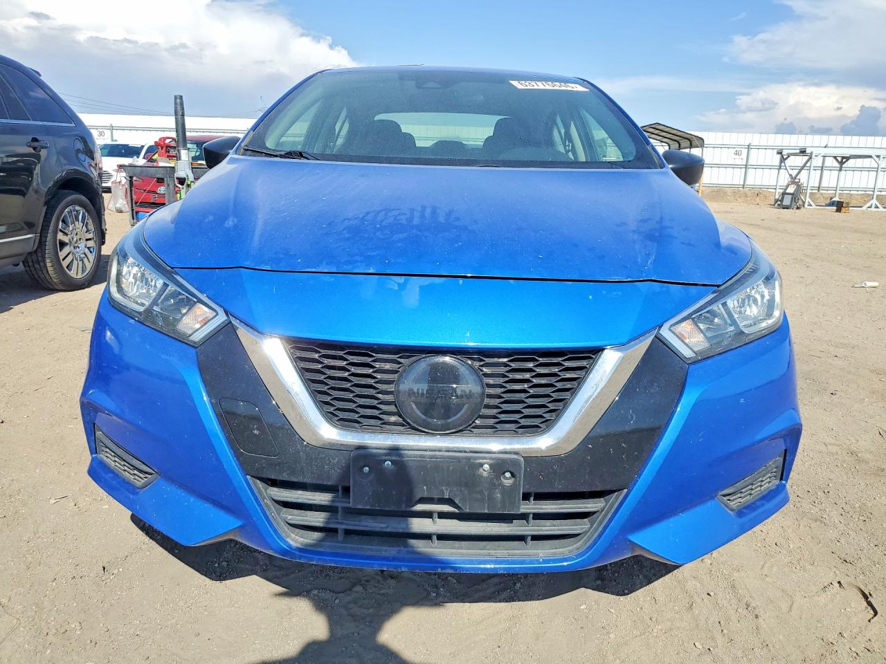 2021 Nissan Versa S Blue vin: 3N1CN8DV6ML910038
