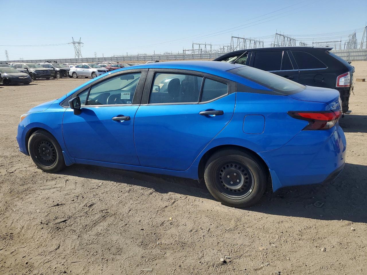 2021 Nissan Versa S Blue vin: 3N1CN8DV6ML910038