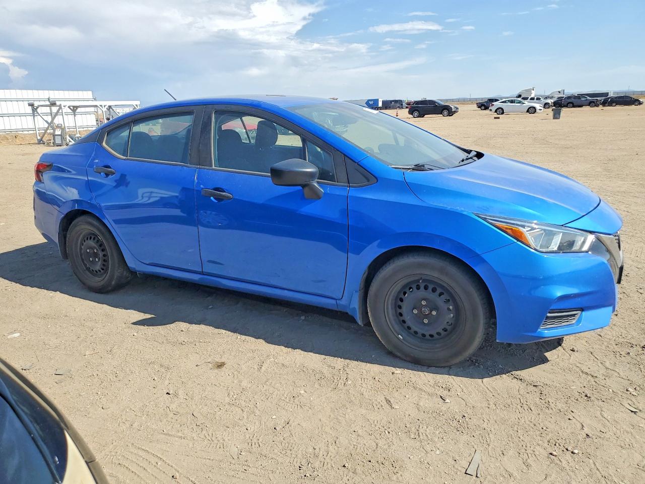 2021 Nissan Versa S Blue vin: 3N1CN8DV6ML910038