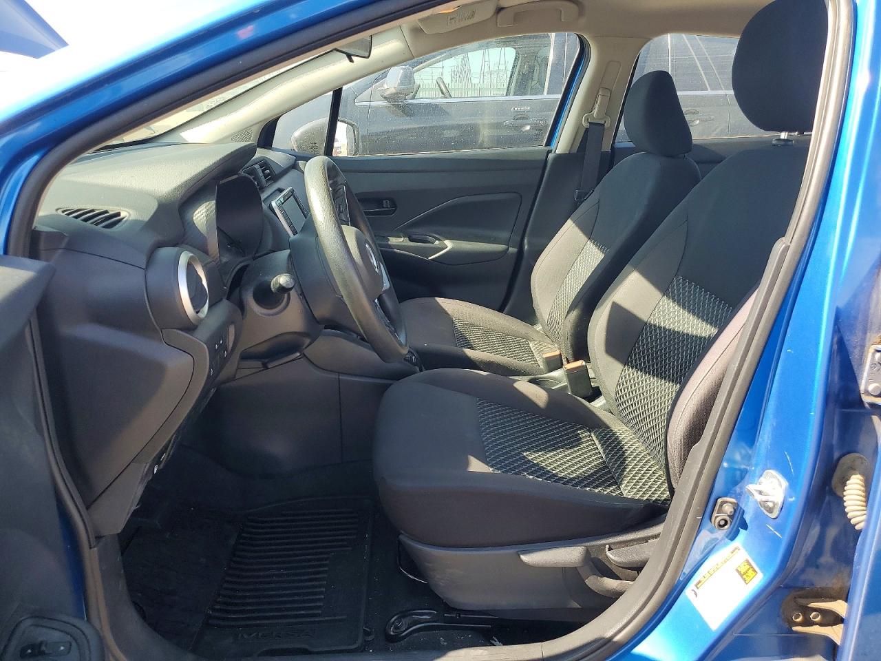2021 Nissan Versa S Blue vin: 3N1CN8DV6ML910038