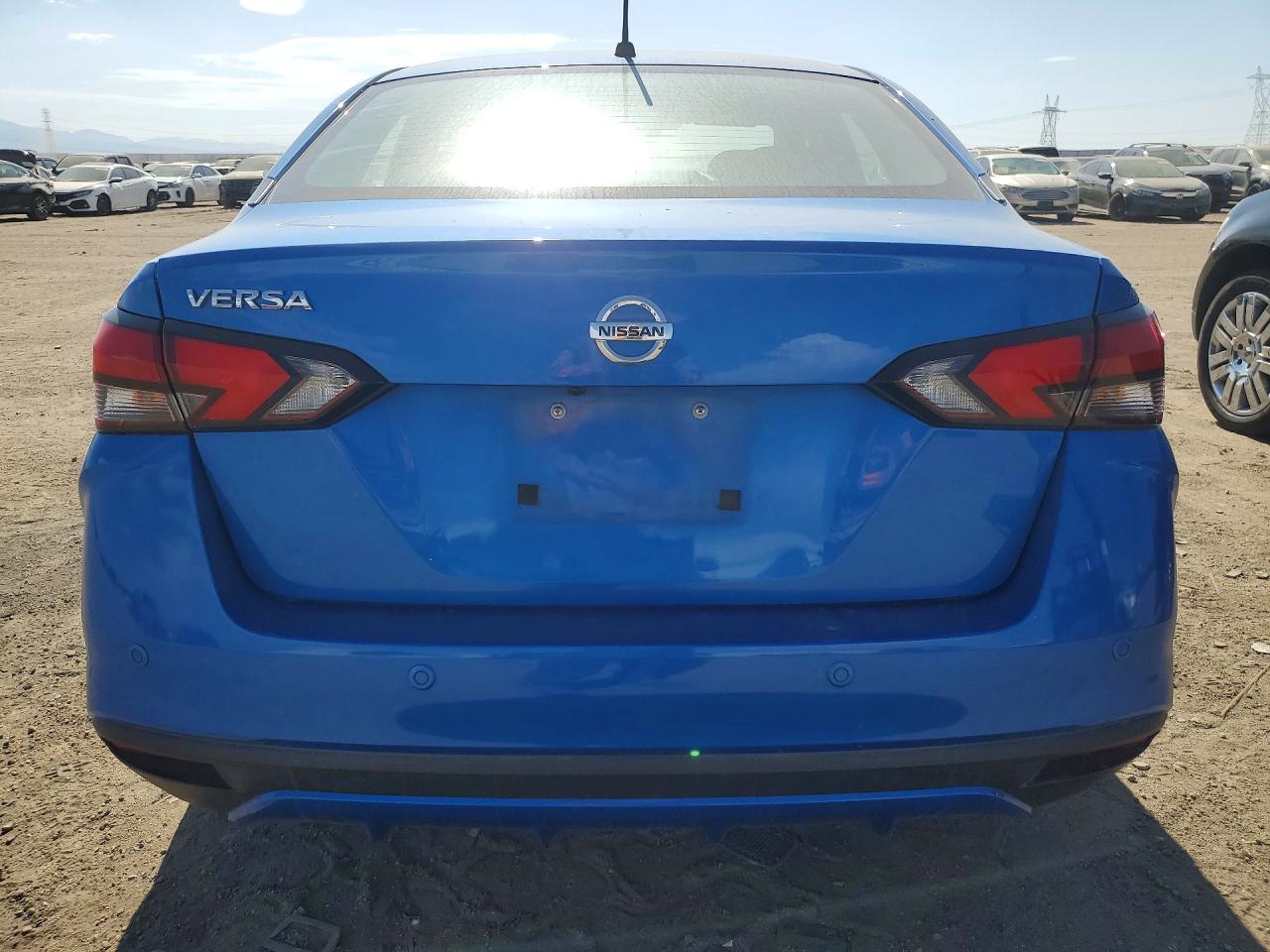 2021 Nissan Versa S Blue vin: 3N1CN8DV6ML910038
