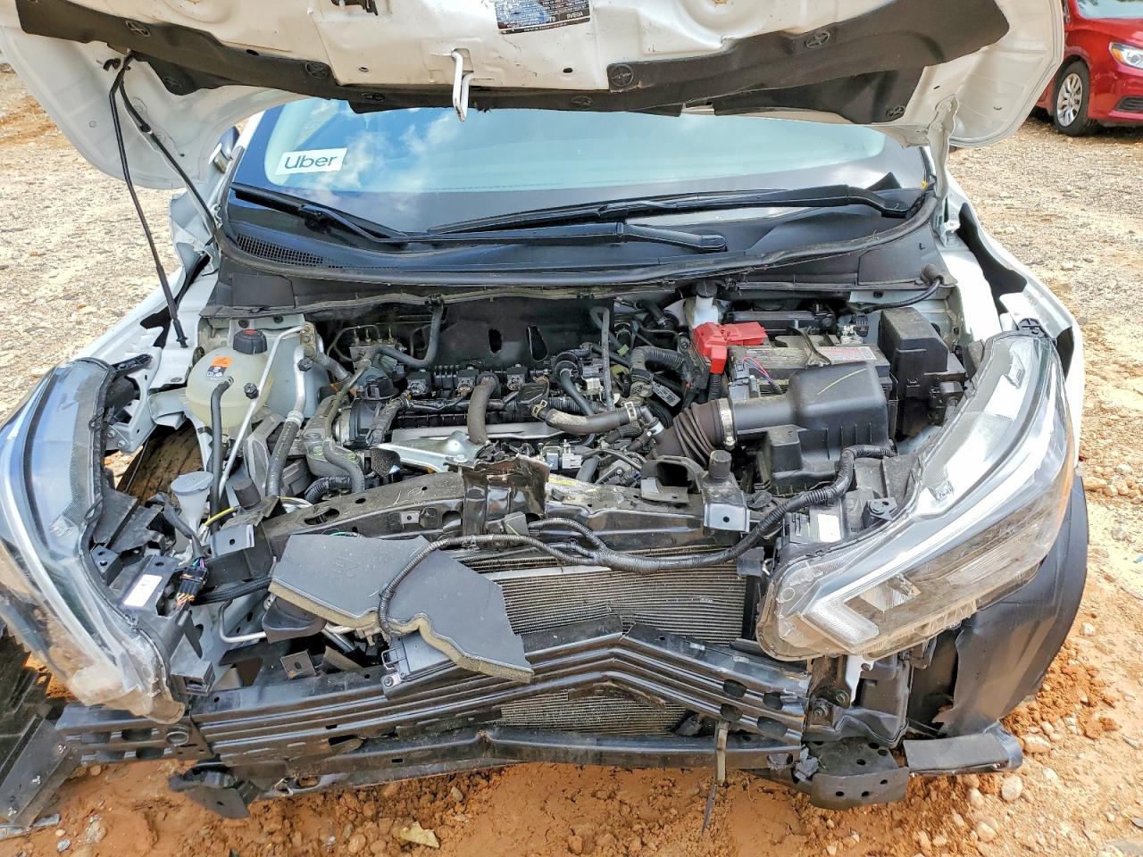 2025 Nissan Versa S Белый vin: 3N1CN8DV6SL869066