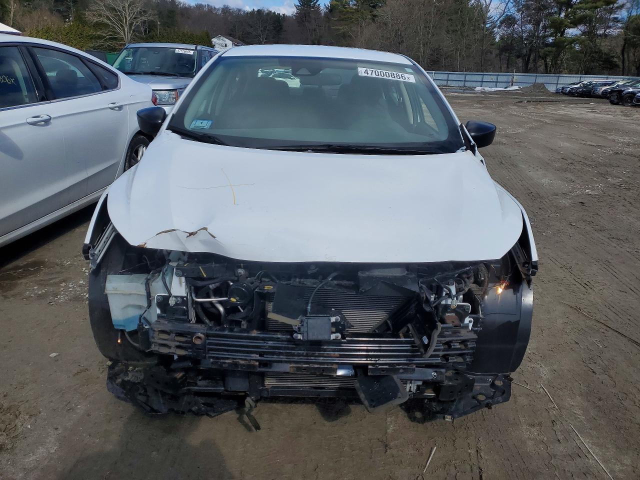 2020 Nissan Versa S White vin: 3N1CN8DV7LL800016