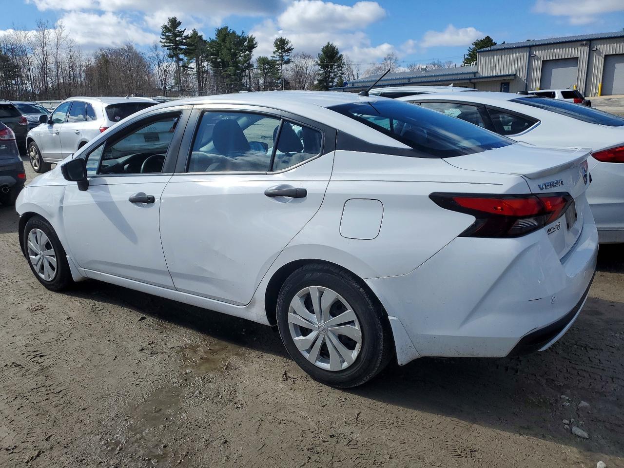 2020 Nissan Versa S White vin: 3N1CN8DV7LL800016