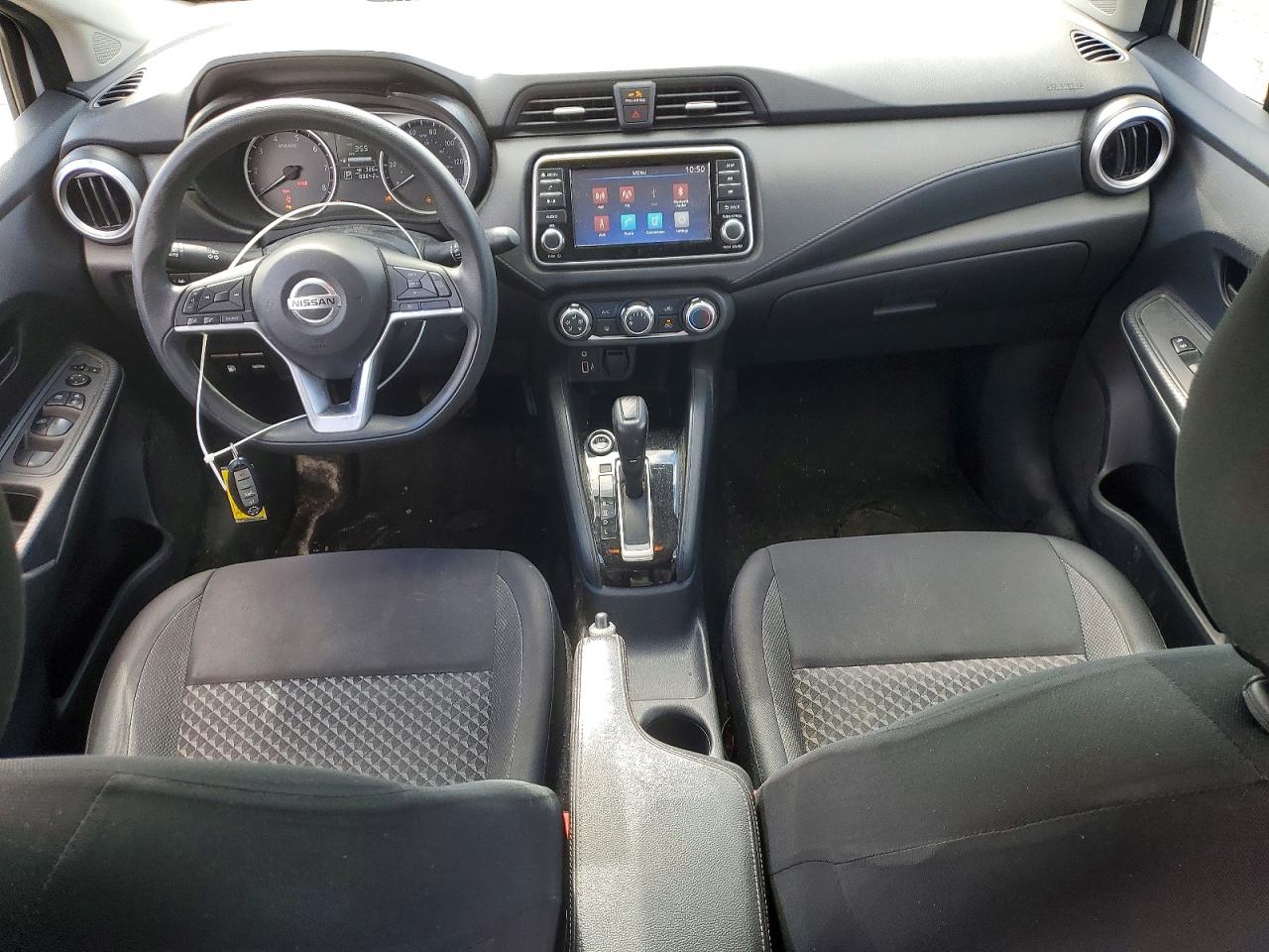 2020 Nissan Versa S White vin: 3N1CN8DV7LL800016