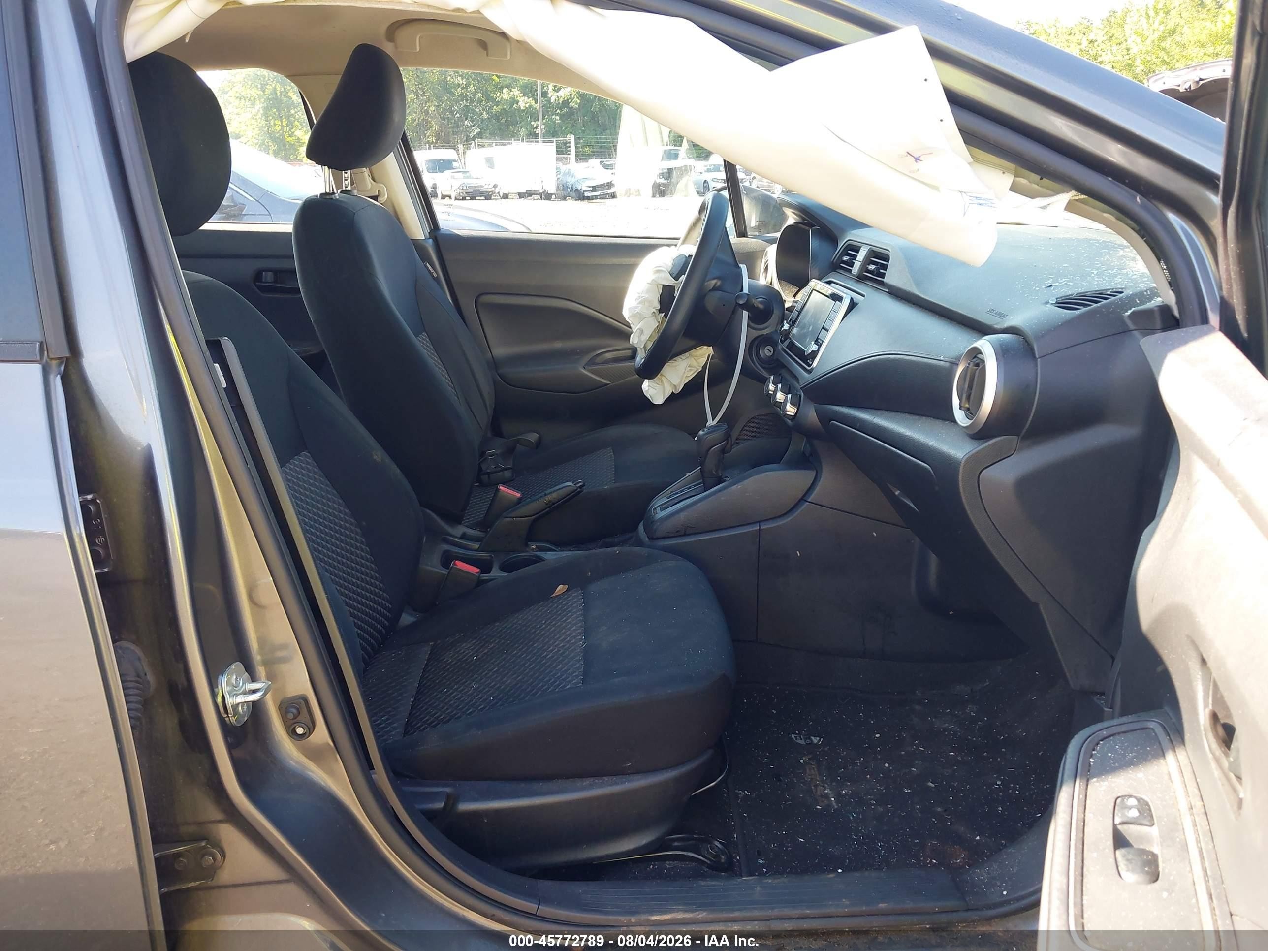 2023 Nissan Versa 1.6 S Xtronic Cvt Gray vin: 3N1CN8DV7PL818960