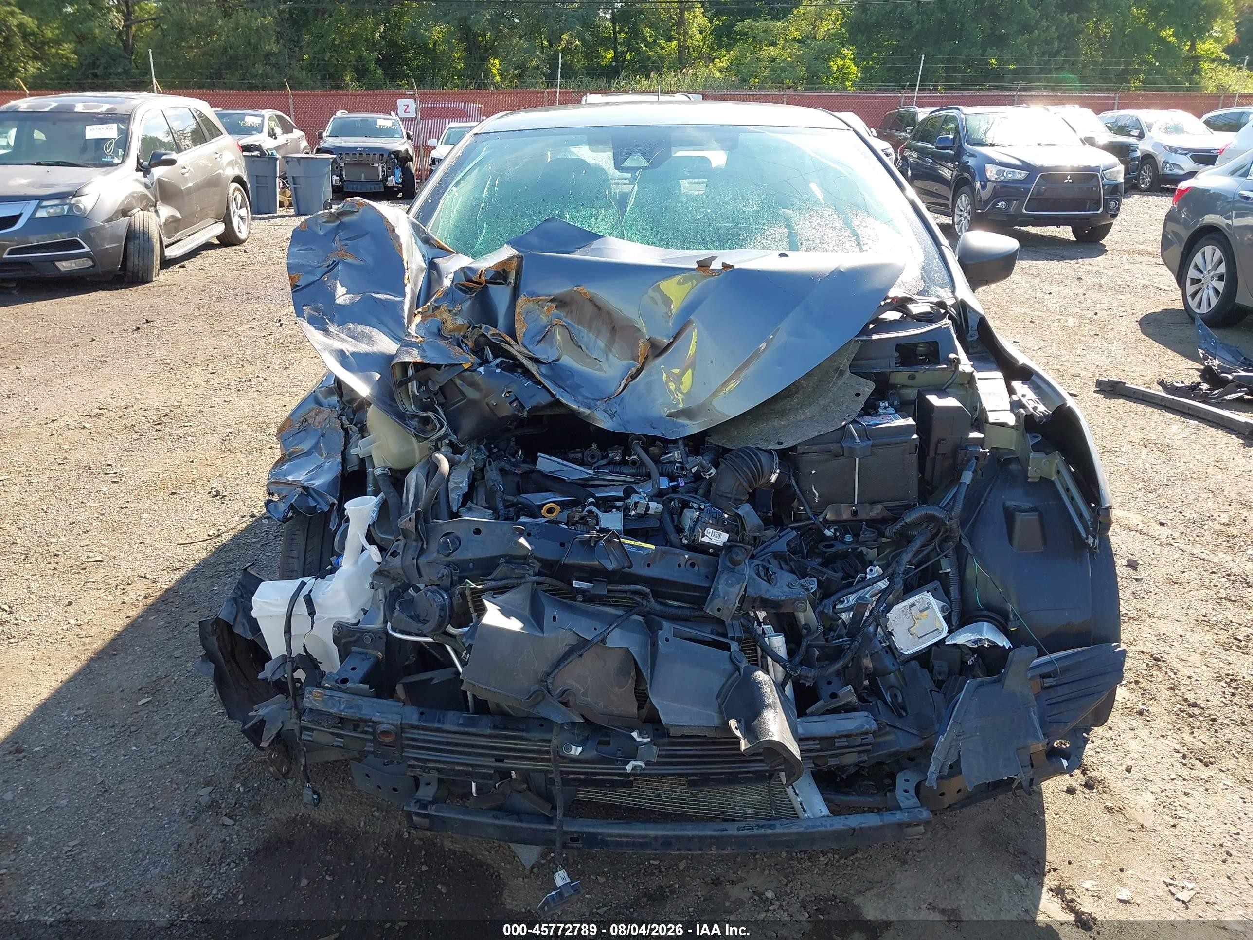 2023 Nissan Versa 1.6 S Xtronic Cvt Gray vin: 3N1CN8DV7PL818960