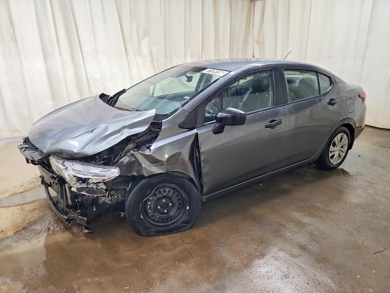 2025 Nissan Versa S Gray vin: 3N1CN8DV8SL885673