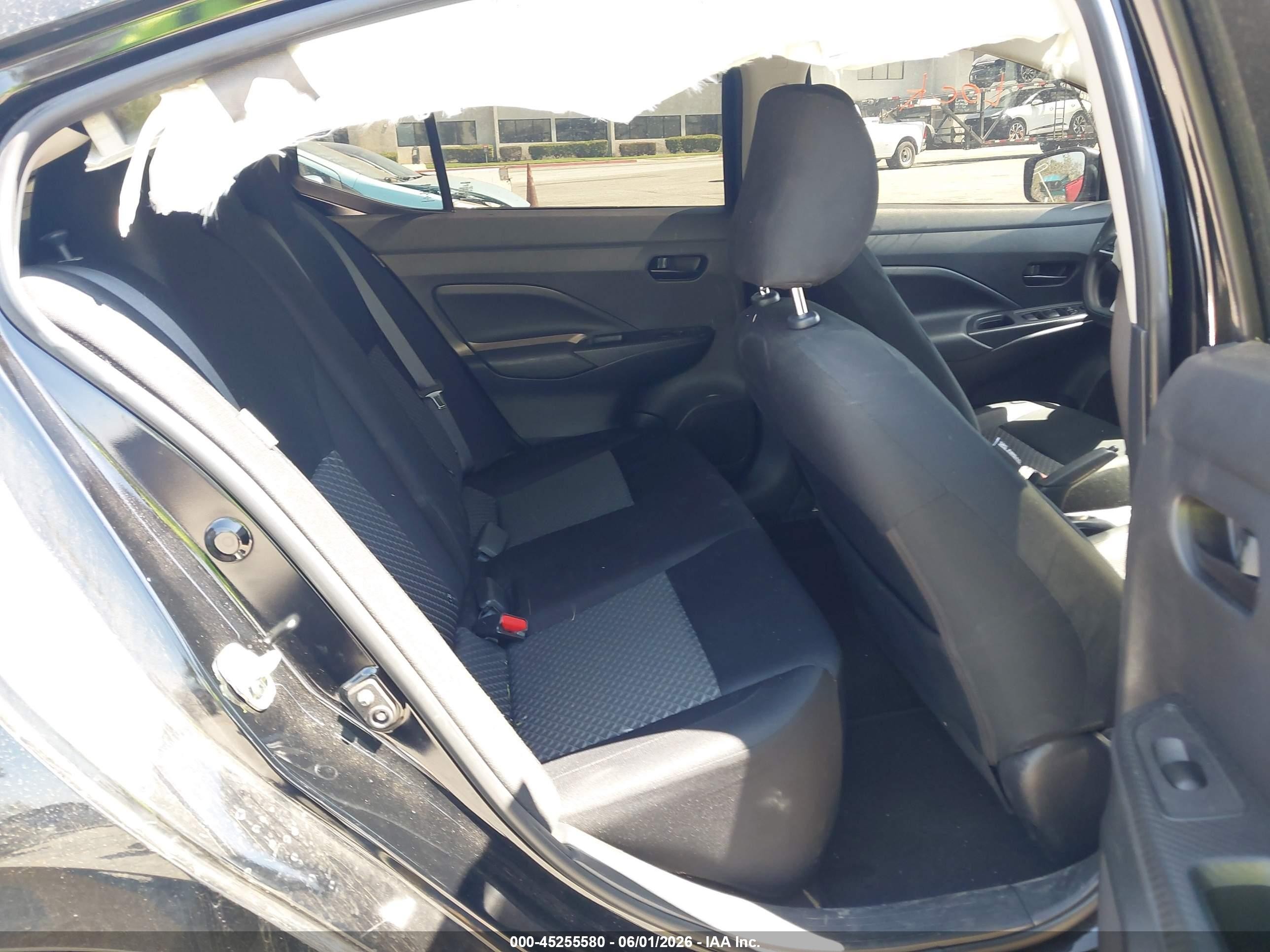 2020 Nissan Versa S Xtronic Cvt Black vin: 3N1CN8DV9LL902384