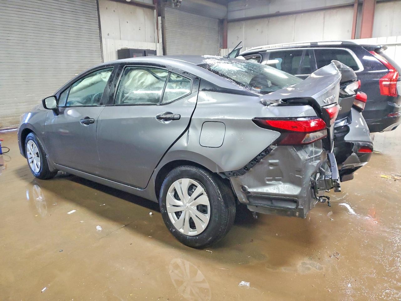 2025 Nissan Versa S Gray vin: 3N1CN8DV9SL831749