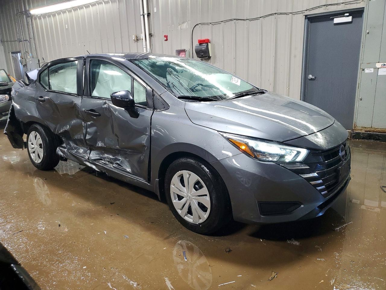 2025 Nissan Versa S Gray vin: 3N1CN8DV9SL831749