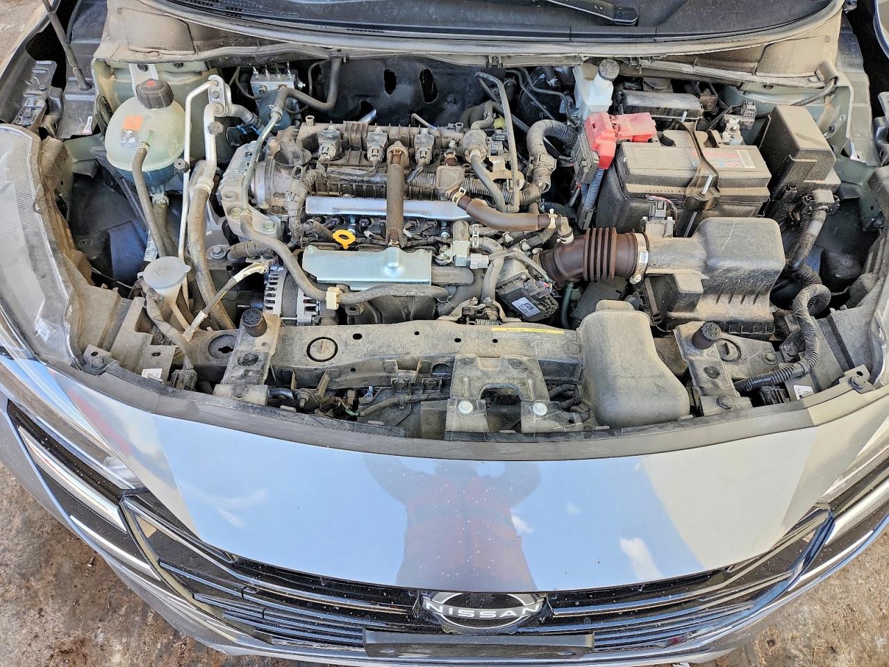 2025 Nissan Versa S Gray vin: 3N1CN8DV9SL875489