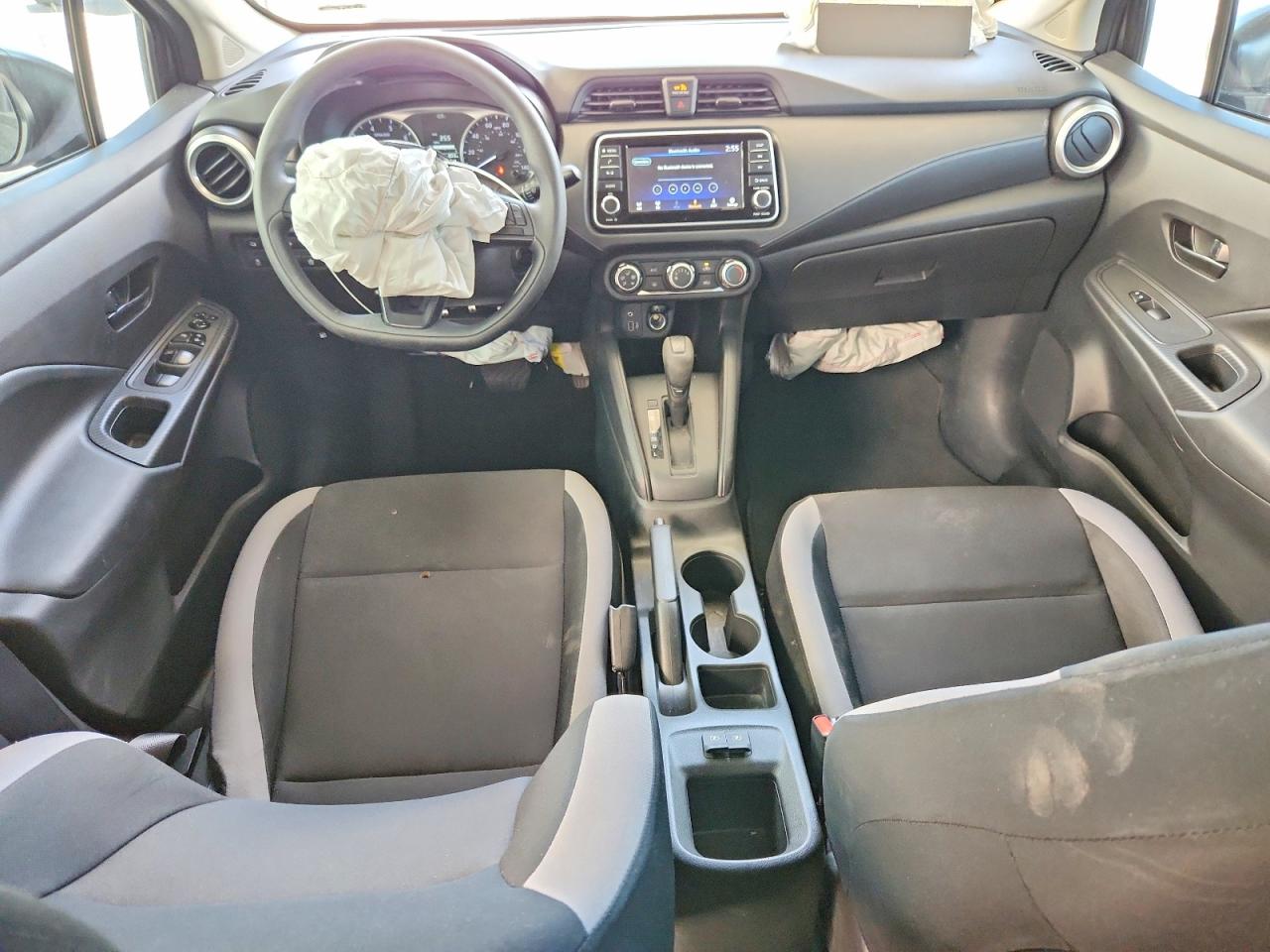 2025 Nissan Versa S Gray vin: 3N1CN8DV9SL875489