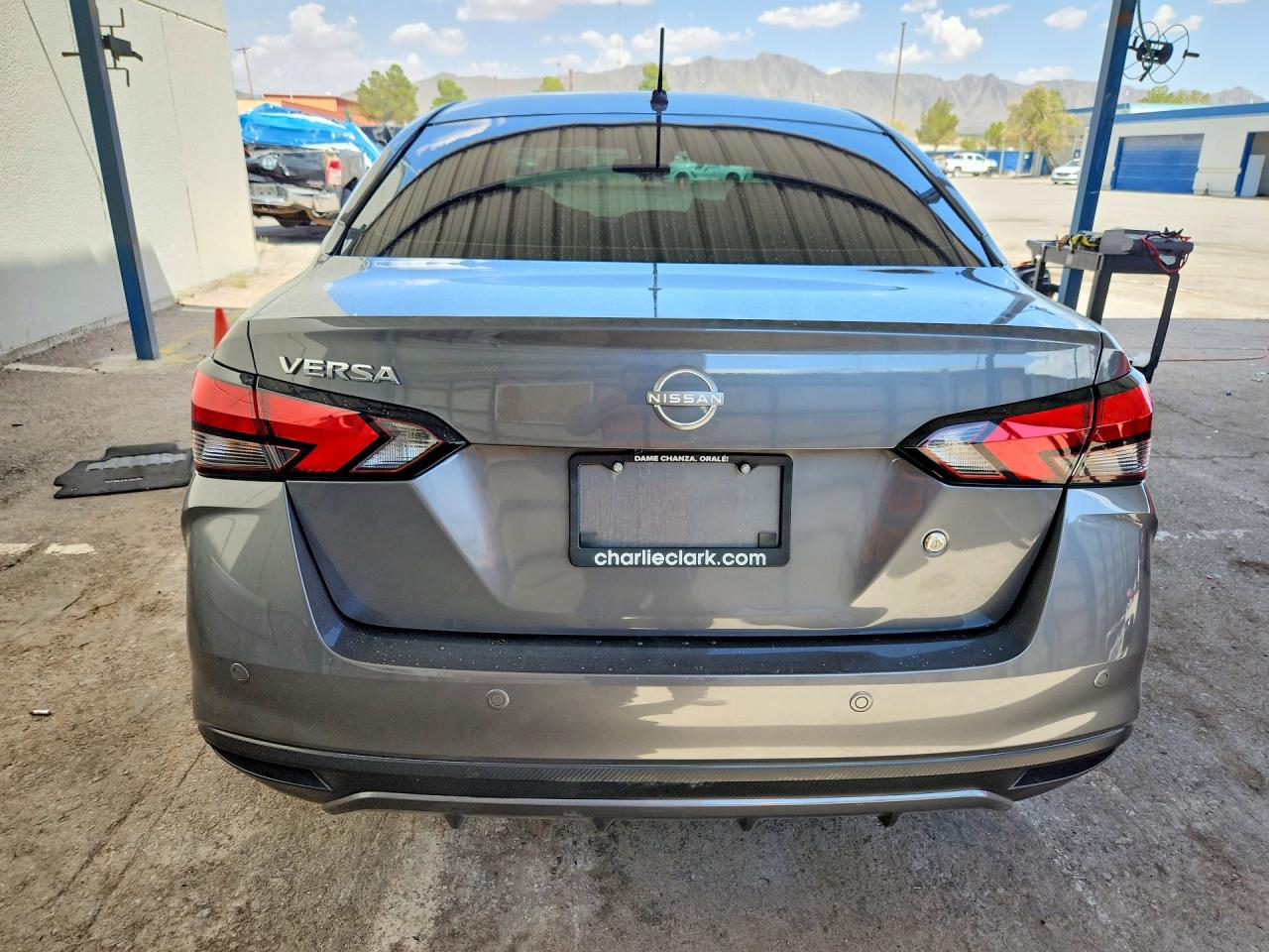 2025 Nissan Versa S Gray vin: 3N1CN8DV9SL875489
