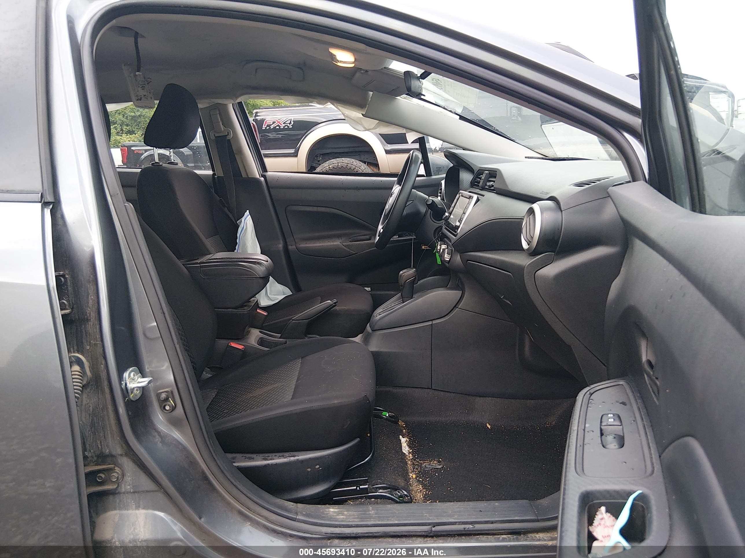 2023 Nissan Versa 1.6 S Xtronic Cvt Gray vin: 3N1CN8DVXPL869403