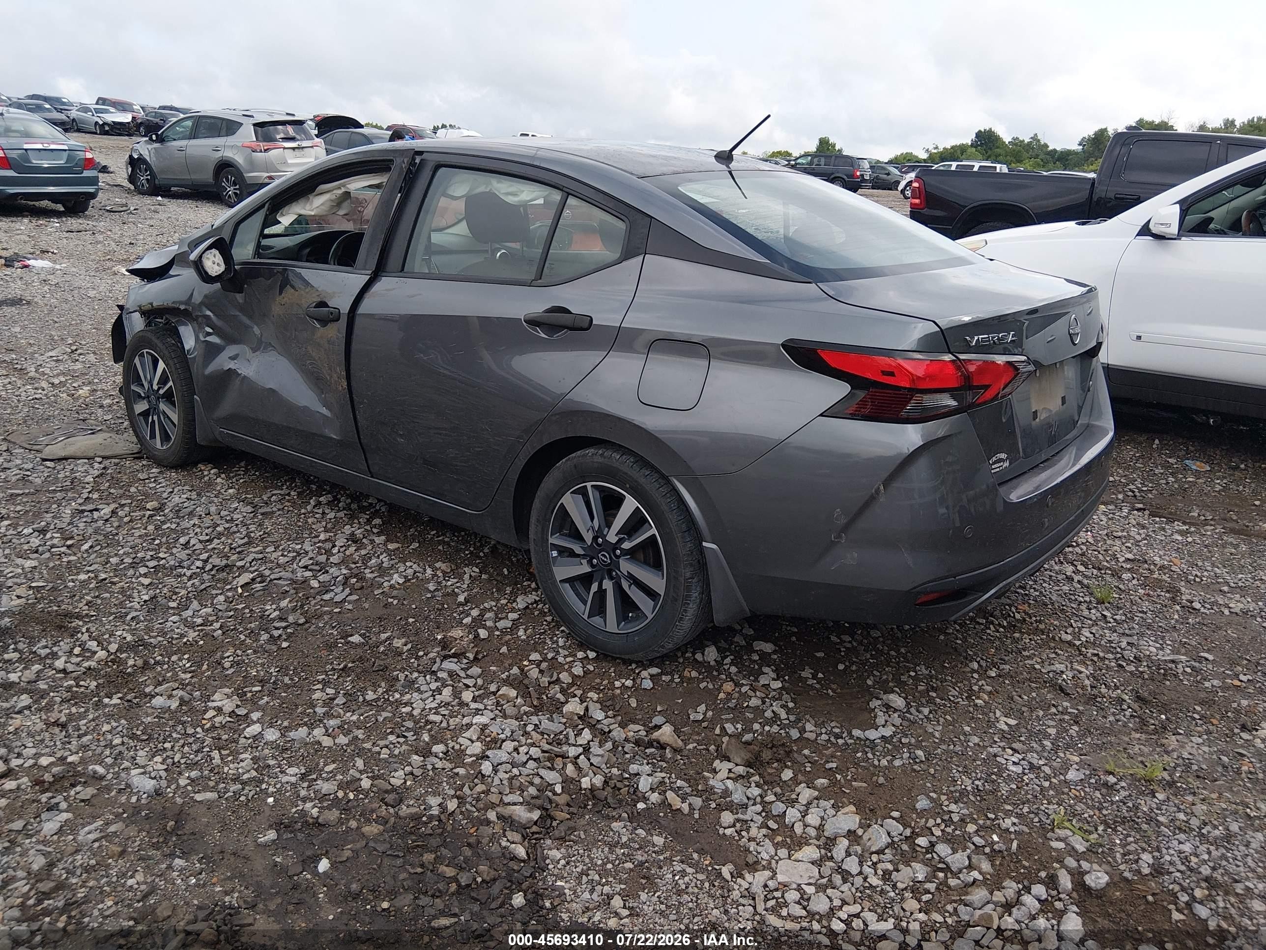 2023 Nissan Versa 1.6 S Xtronic Cvt Gray vin: 3N1CN8DVXPL869403