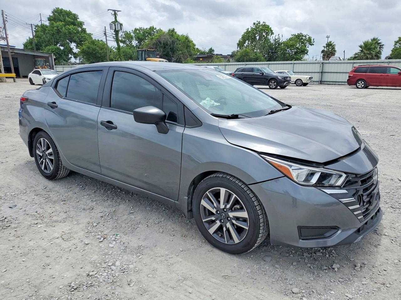 2024 Nissan Versa S Gray vin: 3N1CN8DVXRL875902