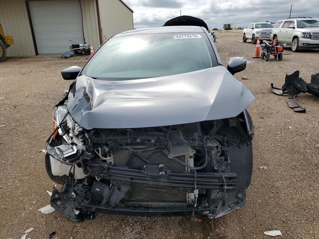 2020 Nissan Versa Sv Gray vin: 3N1CN8EV0LL811986