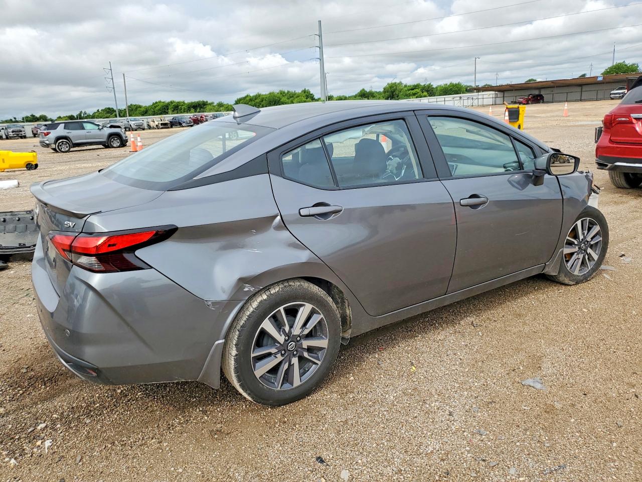 2020 Nissan Versa Sv Gray vin: 3N1CN8EV0LL811986