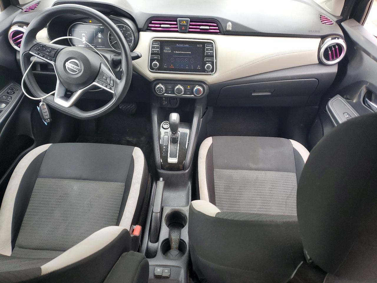 2020 Nissan Versa Sv Black vin: 3N1CN8EV0LL874439