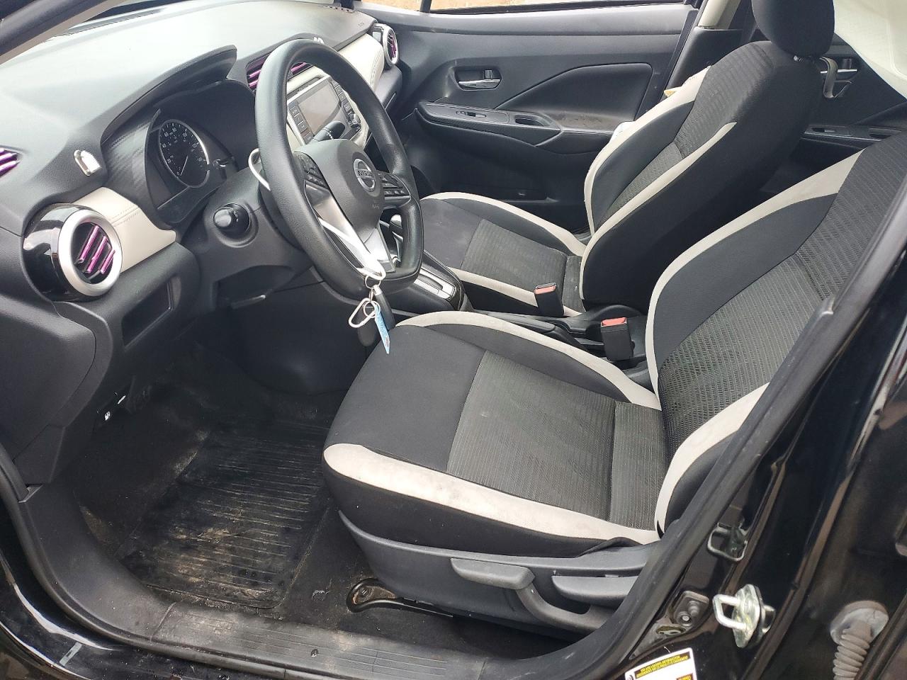 2020 Nissan Versa Sv Black vin: 3N1CN8EV0LL874439