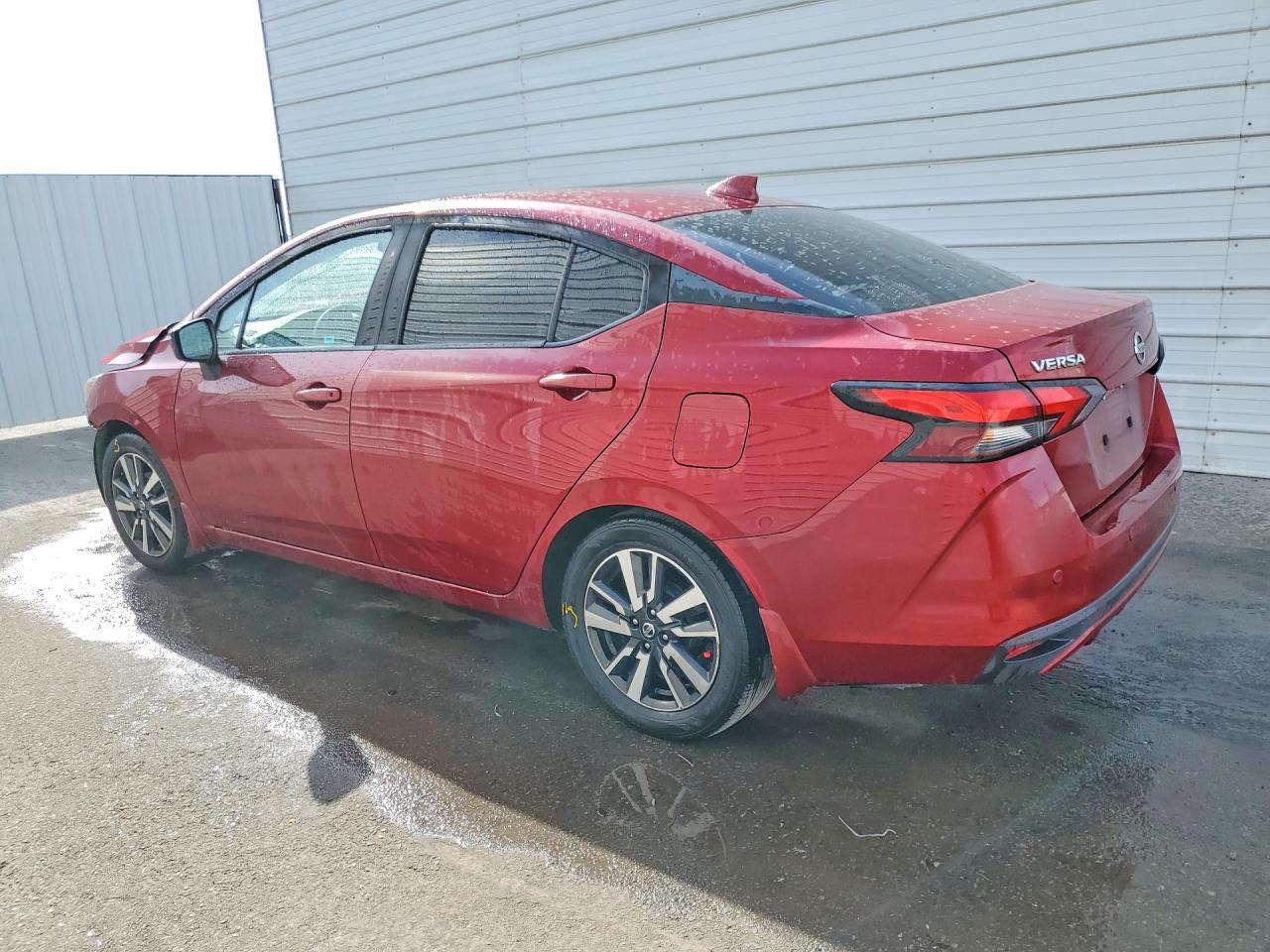 2020 Nissan Versa Sv Red vin: 3N1CN8EV0LL886655