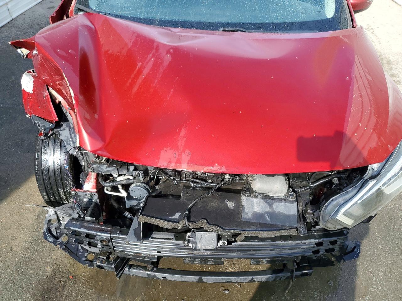 2020 Nissan Versa Sv Red vin: 3N1CN8EV0LL886655