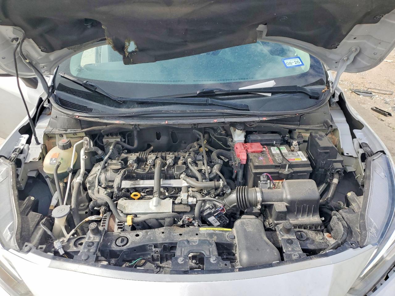 2021 Nissan Versa Sv Silver vin: 3N1CN8EV0ML826618