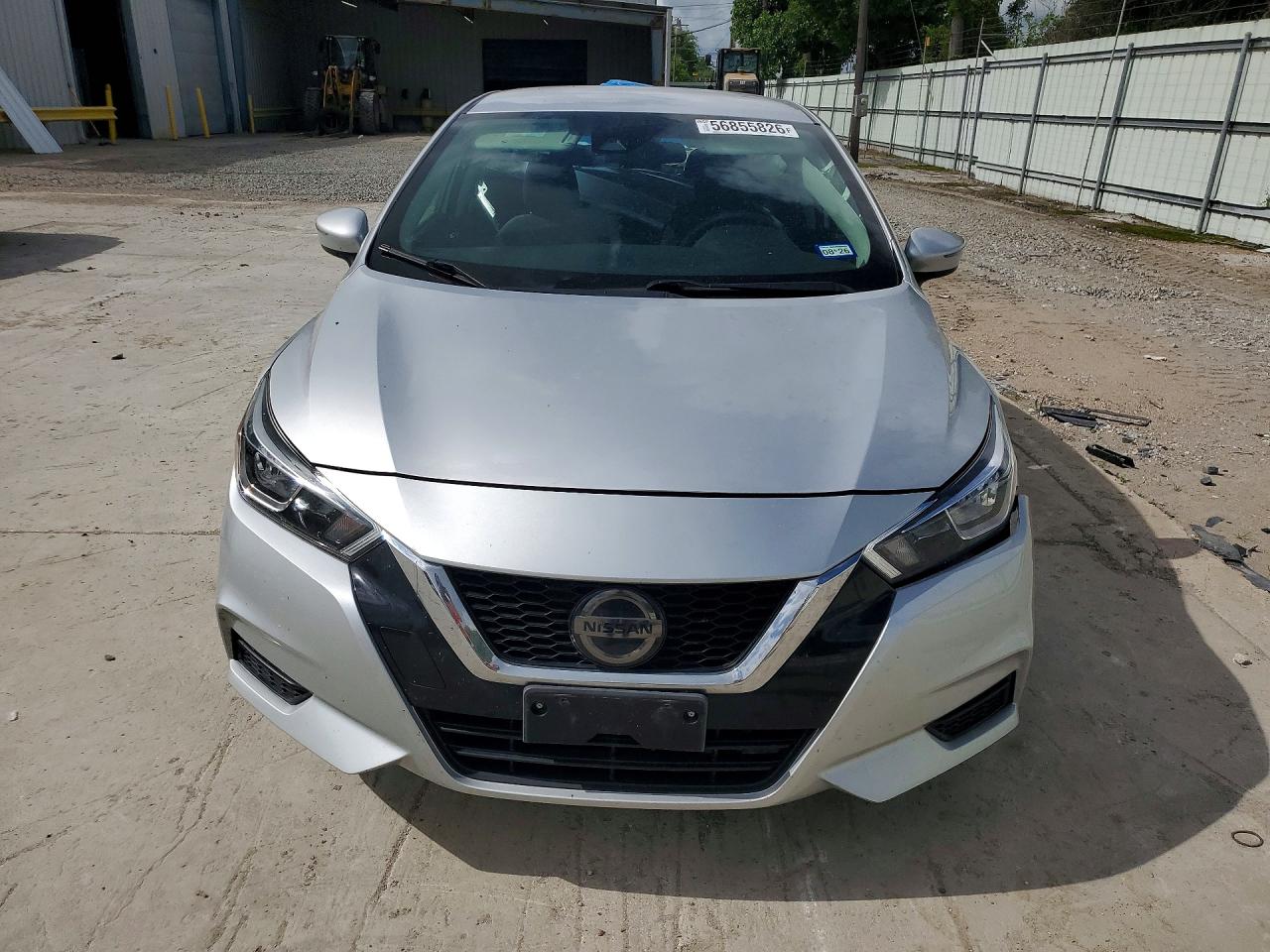 2021 Nissan Versa Sv Silver vin: 3N1CN8EV0ML826618