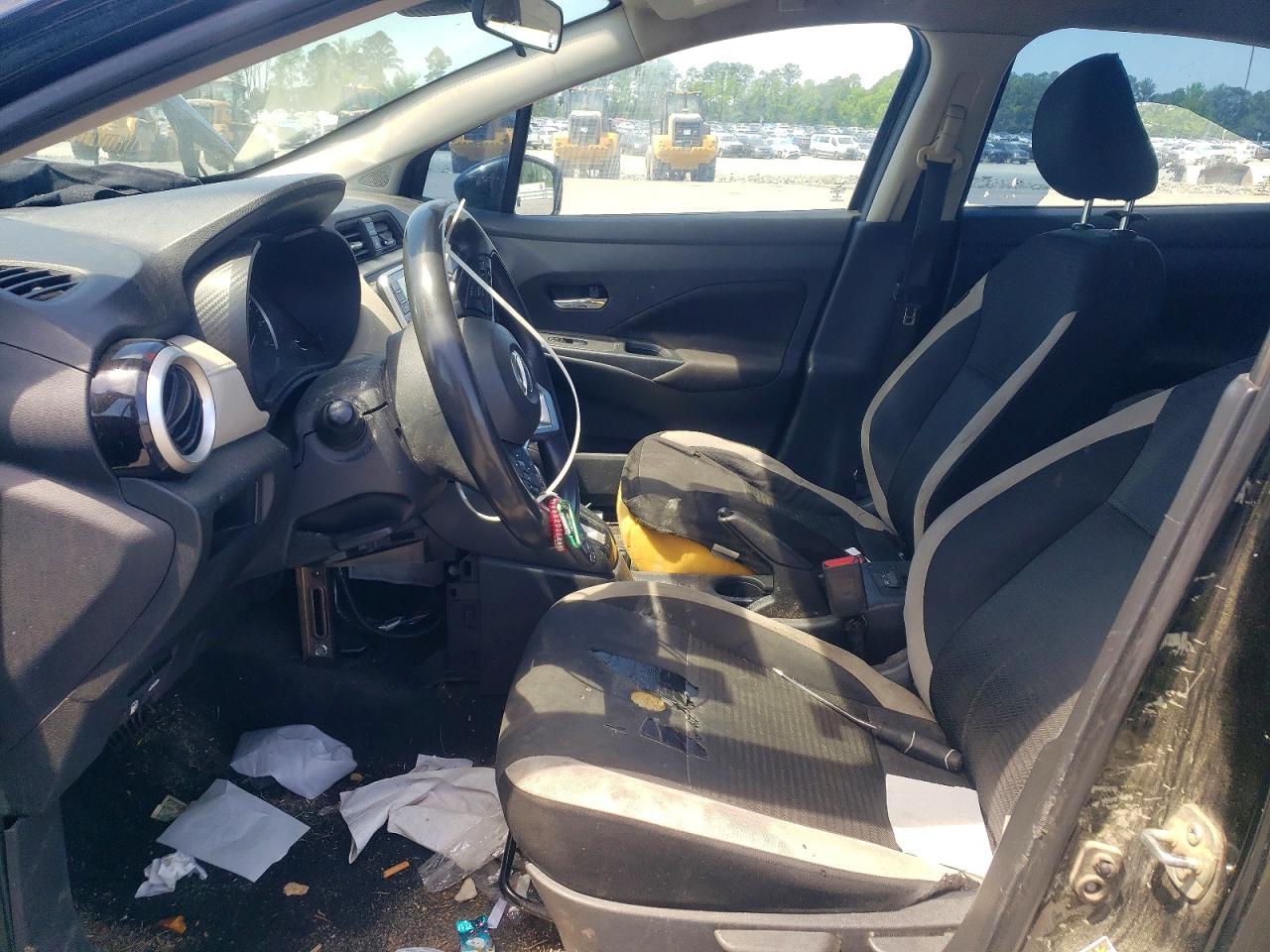 2021 Nissan Versa Sv Black vin: 3N1CN8EV0ML851776