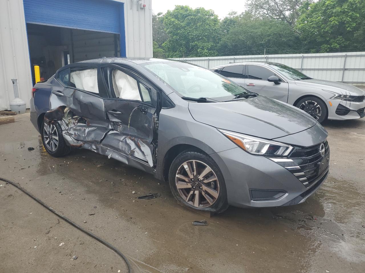 2023 Nissan Versa Sv Серый vin: 3N1CN8EV0PL851426