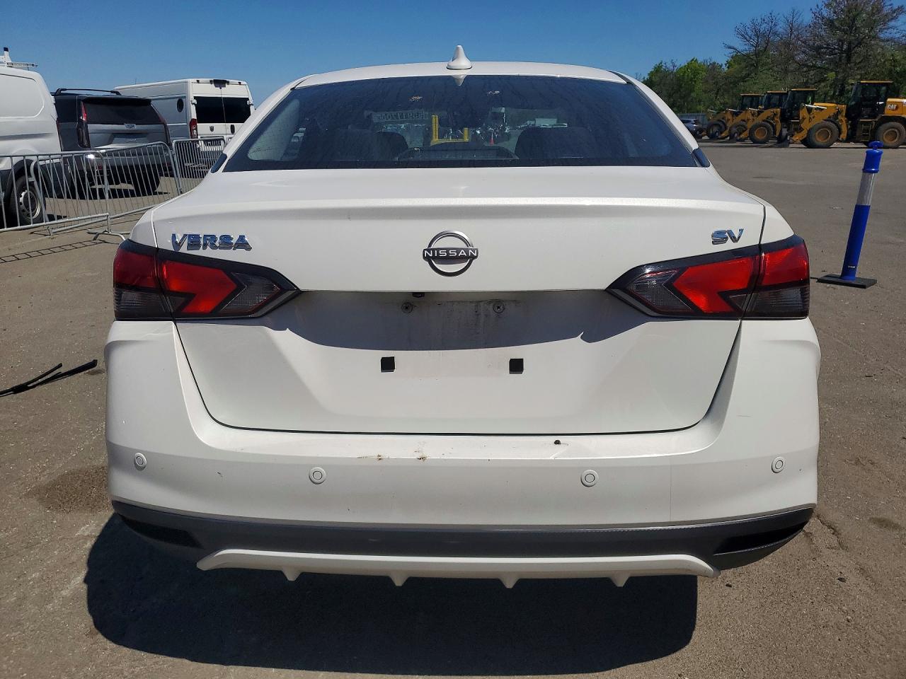 2024 Nissan Versa Sv White vin: 3N1CN8EV0RL901096
