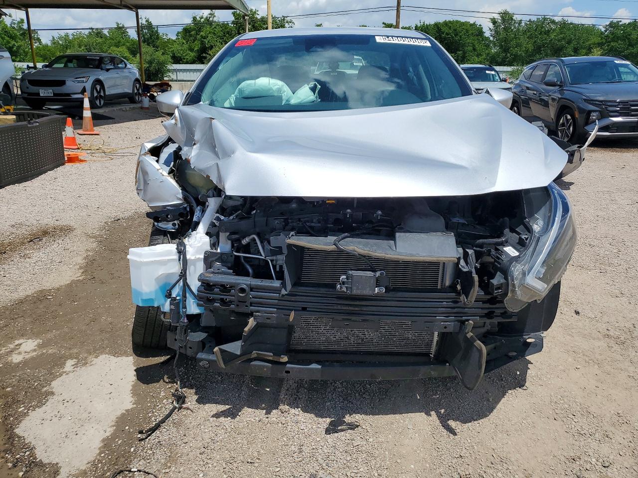 2025 Nissan Versa Sv Silver vin: 3N1CN8EV0SL839169