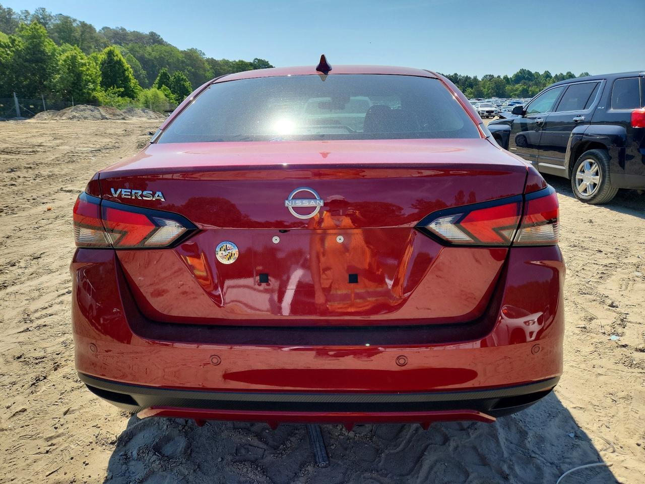 2025 Nissan Versa Sv Red vin: 3N1CN8EV0SL864055