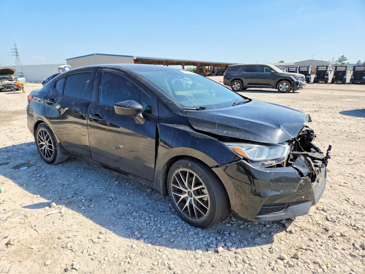 2020 Nissan Versa Sv Black vin: 3N1CN8EV1LL901762