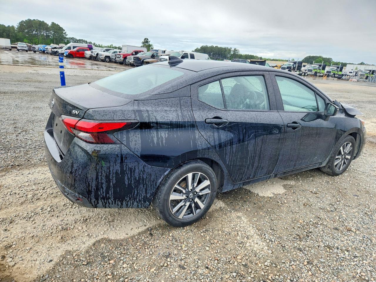 2021 Nissan Versa Sv Black vin: 3N1CN8EV1ML828569