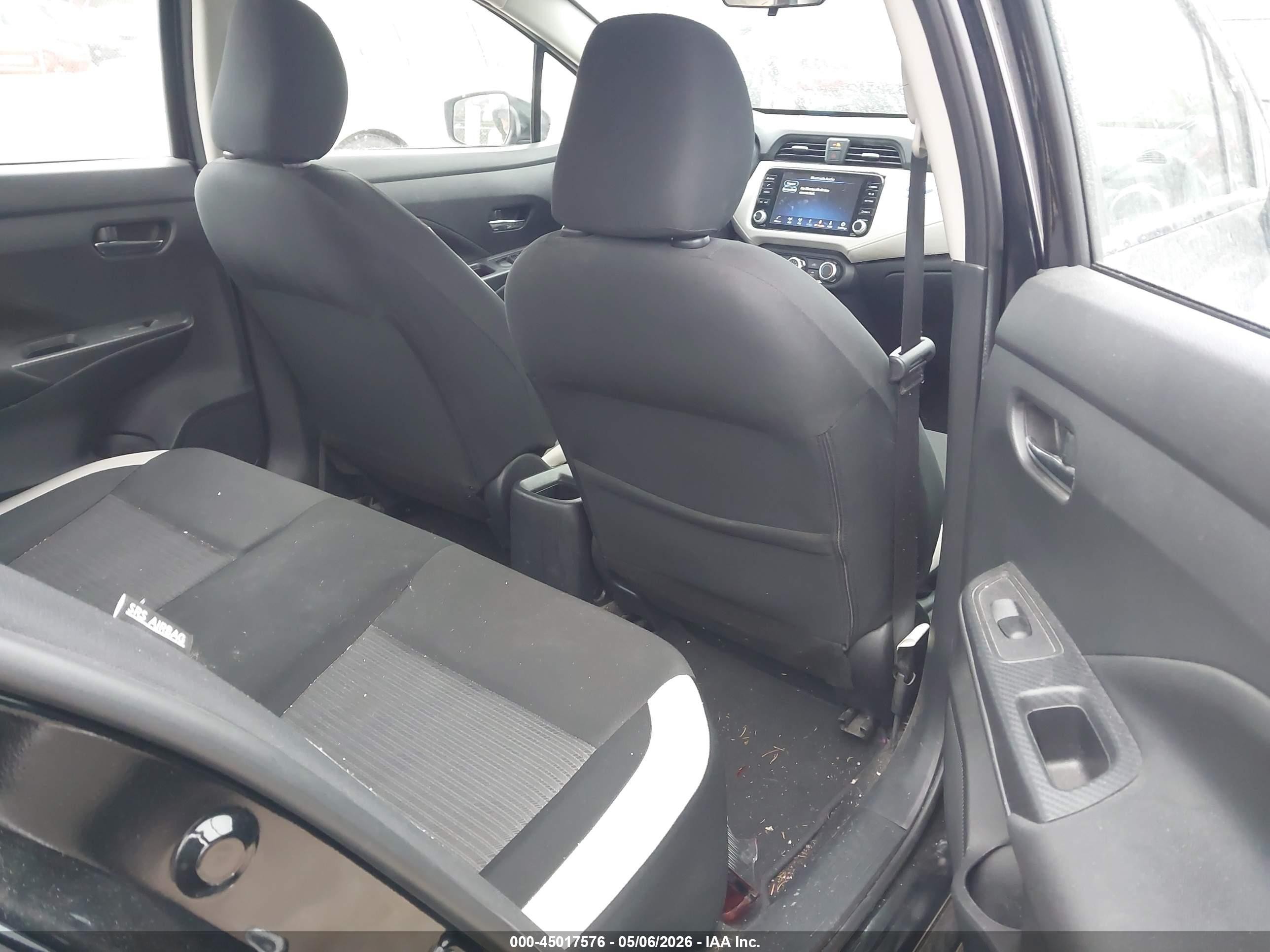 2021 Nissan Versa Sv Xtronic Cvt Черный vin: 3N1CN8EV1ML875438