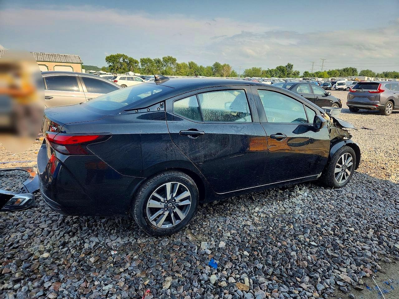 2023 Nissan Versa Sv Black vin: 3N1CN8EV1PL862953