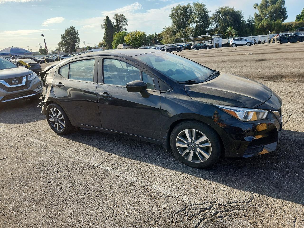2020 Nissan Versa Sv Black vin: 3N1CN8EV2LL812136
