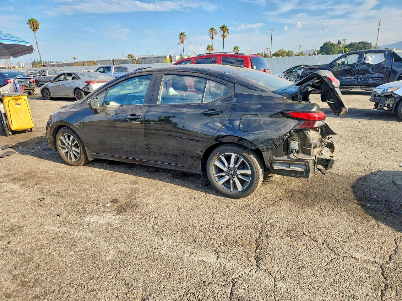 2020 Nissan Versa Sv Black vin: 3N1CN8EV2LL812136