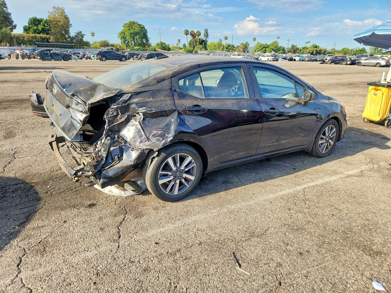 2020 Nissan Versa Sv Black vin: 3N1CN8EV2LL812136