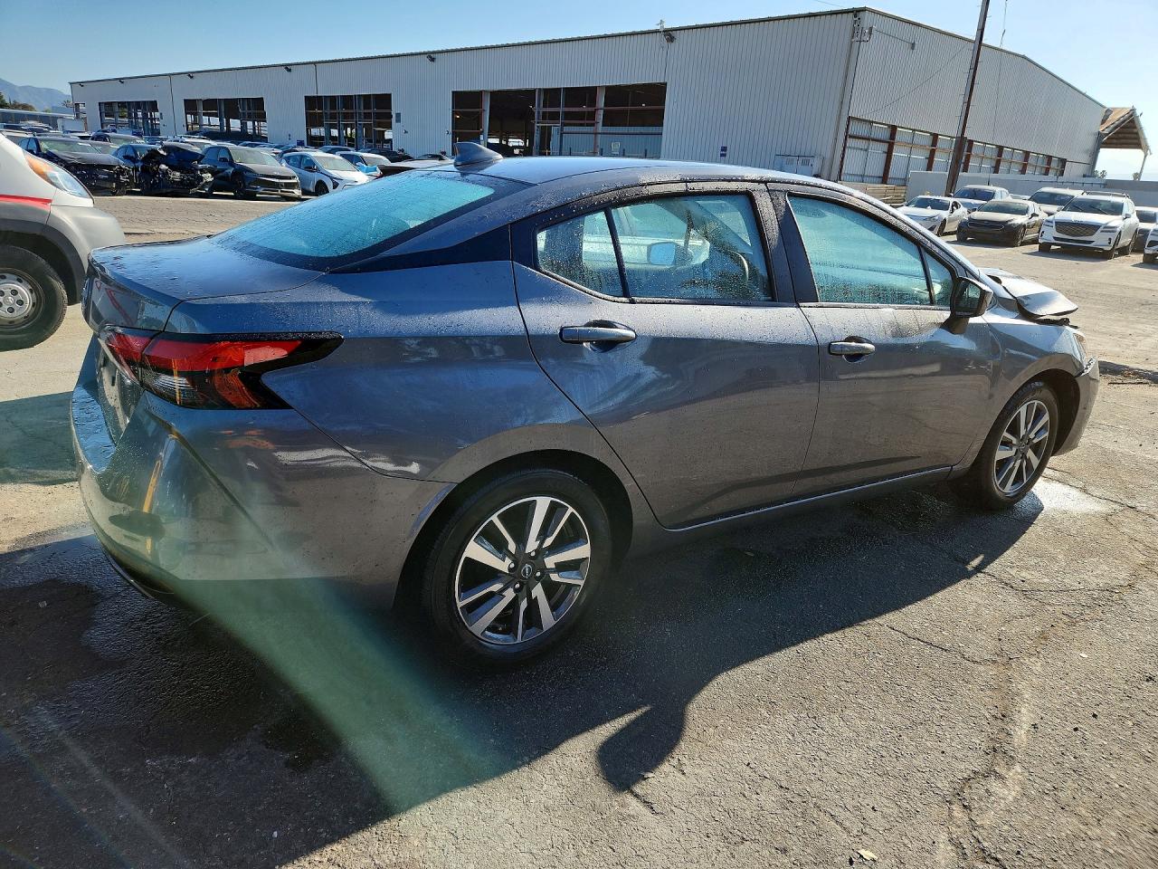 2025 Nissan Versa Sv Gray vin: 3N1CN8EV2SL826567