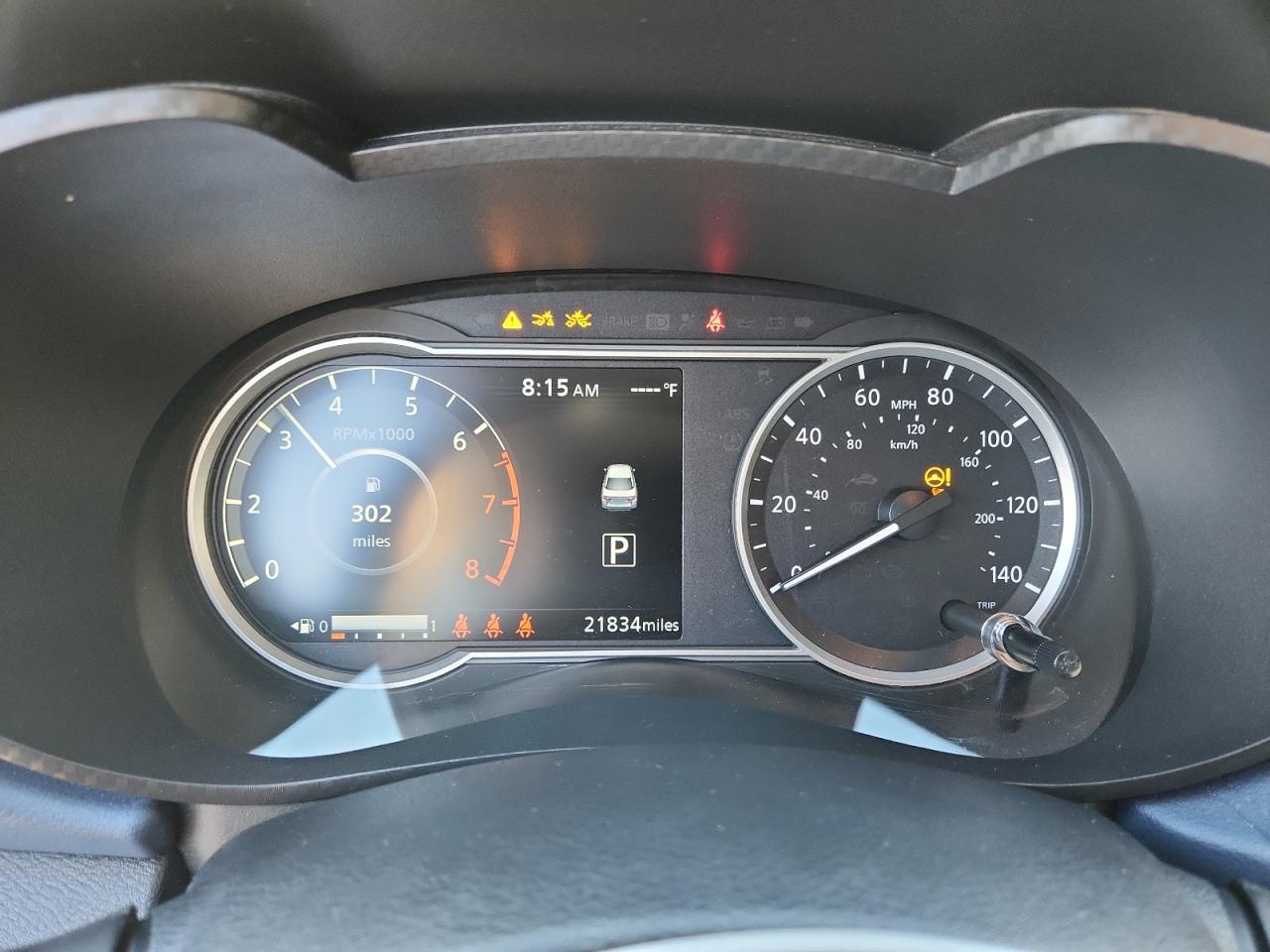 2025 Nissan Versa Sv Gray vin: 3N1CN8EV2SL826567 Damage: Warning - Collision Avoidance, On, Unacceptable